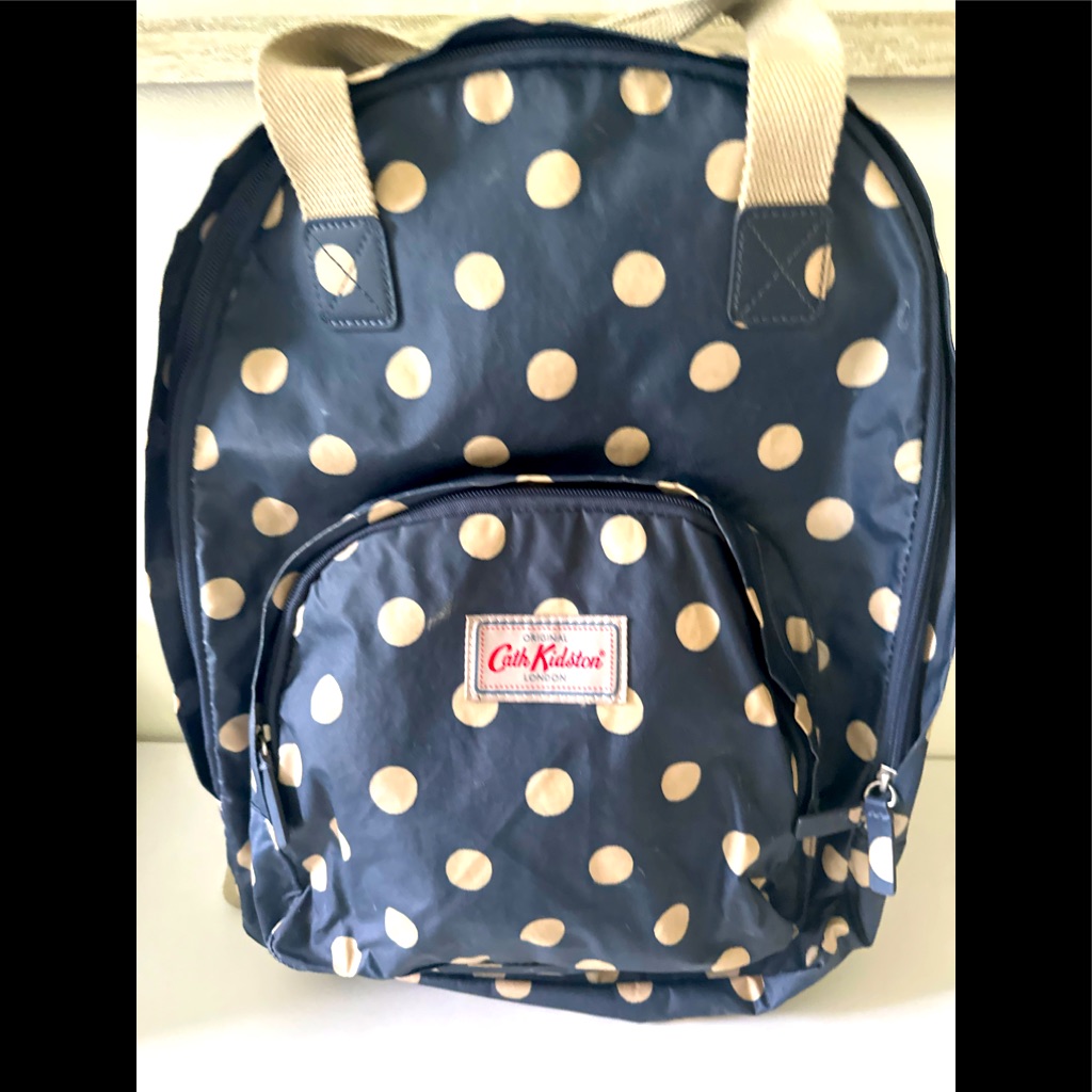 Cath Kidston Backpack With Interior Lap Top Sleeve